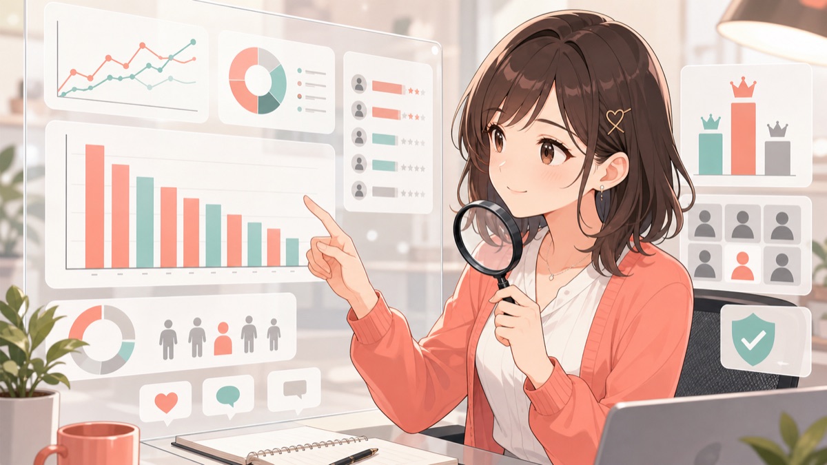 出会い系ランキングの読み方：広告・会員数・口コミに振り回されない確認手順