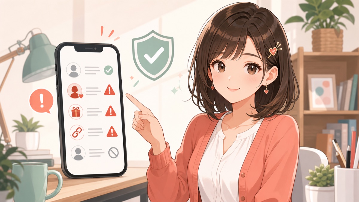業者・サクラ・要注意ユーザーを見抜く7つのサイン